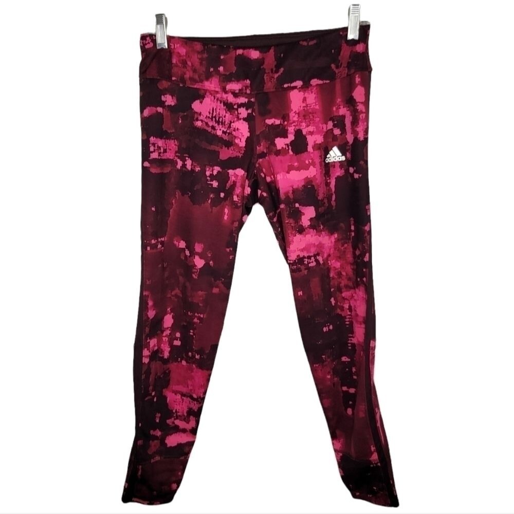 Adidas Women's Running Response workout athletic Tights pants size Medium